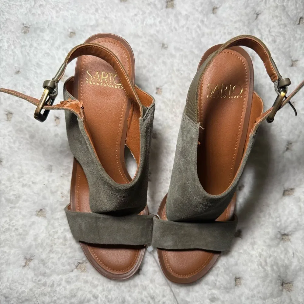 Franco Sarto stacked heel